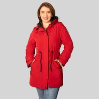 Chamarra Greenlander Rompevientos con Capucha para Mujer