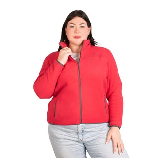 Foto 1 | Foto 1 | Sudadera Greenlander Eco Fleece Con Fur Tallas Extra Para Dama