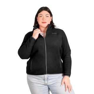 Foto 1 | Foto 1 | Sudadera Greenlander Eco Fleece Con Fur Tallas Extra Para Dama