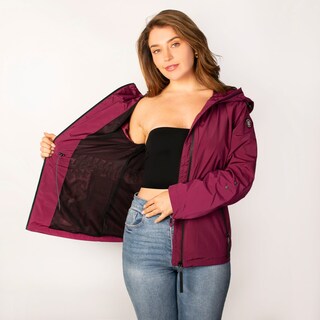 Foto 2 | Foto 2 | Chamarra Greenlander Rompevientos Ligero Con Capucha Para Mujer