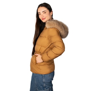 Foto 2 | Foto 2 | Chamarra Greenlander Capitonada De Pluma Con Cuello Fur Para Mujer