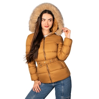 Foto 3 | Foto 3 | Chamarra Greenlander Capitonada De Pluma Con Cuello Fur Para Mujer
