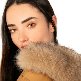 Foto 4 | Foto 4 | Chamarra Greenlander Capitonada De Pluma Con Cuello Fur Para Mujer