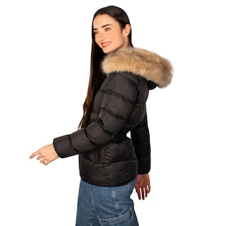 Foto 4 | Foto 4 | Chamarra Greenlander Capitonada De Pluma Con Cuello Fur Para Mujer