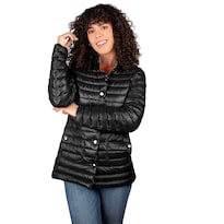 Chamarra Greenlander Reversible De Pluma Para Mujer