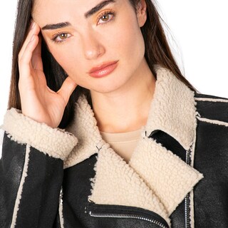 Foto 5 | Foto 5 | Chamarra Greenlander De Gamuza Con Forro De Peluche Para Mujer