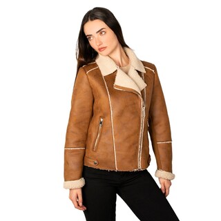 Foto 3 | Foto 3 | Chamarra Greenlander De Gamuza Con Forro De Peluche Para Mujer