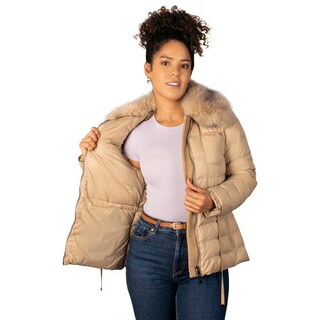 Foto 4 | Foto 4 | Chamarra Greenlander De Pluma Capitonada Para Mujer