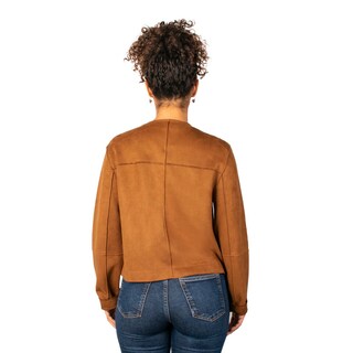 Foto 4 | Foto 4 | Chamarra Greenlander Gamuza Con Botones Para Mujer