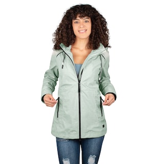 Foto 1 | Foto 1 | Chamarra Greenlander Rompevientos Con Gorro Desmontable Para Mujer