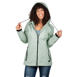 Foto 3 | Foto 3 | Chamarra Greenlander Rompevientos Con Gorro Desmontable Para Mujer