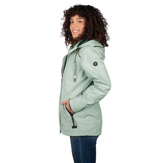 Foto 4 | Foto 4 | Chamarra Greenlander Rompevientos Con Gorro Desmontable Para Mujer