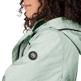 Foto 6 | Foto 6 | Chamarra Greenlander Rompevientos Con Gorro Desmontable Para Mujer