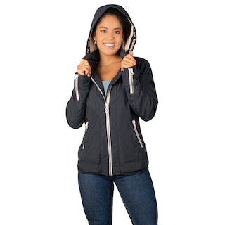 Foto 3 | Foto 3 | Chamarra Greenlander Rompevientos Con Gorro Desmontable Para Mujer