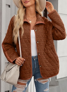 Foto 3 | Foto 3 | Chaqueta Acolchada Evaless Puffer Para Mujer, Color Café, Talla M - Venta Internacional.