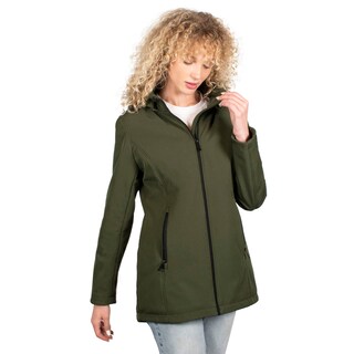 Foto 1 | Foto 1 | Chamarra Greenlander Softshell Con Gorro Desmontable Para Mujer