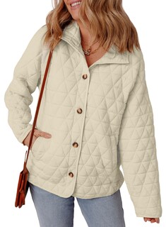 Foto 1 | Foto 1 | Chaqueta Acolchada Evaless 2024 Para Mujer Ligera Blanca S - Venta Internacional.