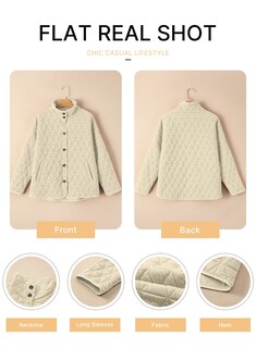 Foto 5 | Foto 5 | Chaqueta Acolchada Evaless 2024 Para Mujer Ligera Blanca S - Venta Internacional.