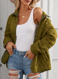 Foto 2 | Foto 2 | Chaqueta Evaless Ligera Acolchada Para Mujer Jungle Green - Venta Internacional.