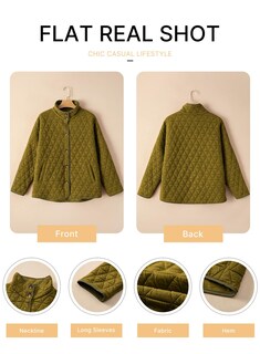 Foto 5 | Foto 5 | Chaqueta Evaless Ligera Acolchada Para Mujer Jungle Green - Venta Internacional.