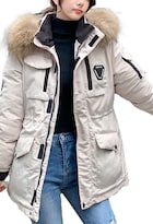 Chamarra Tipo Bomber Ropa Casual Para Mujer Con Capucha Chaqueta