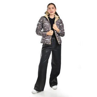 Foto 5 | Foto 5 | Chamarra Doble Vista Con Capucha Roman Fashion /juvenil, 7235 (beige) Beige