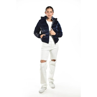 Foto 4 | Foto 4 | Chamarra Acolchada Doble Vista Roman Fashion /juvenil, 7580 (azul Marino) Azul Marino