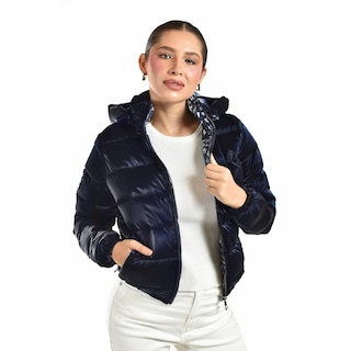 Foto 1 | Foto 1 | Chamarra Acolchada Doble Vista Roman Fashion /juvenil, 7580 (azul Marino) Azul Marino
