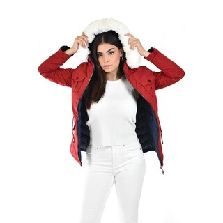 Foto 6 | Foto 6 | Chamarra Doble Vista Roman Fashion /juvenil 7947 (rojo /azul Marino) Rojo