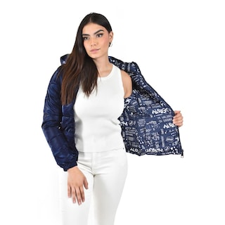 Foto 5 | Foto 5 | Chamarra Doble Vista Con Capucha Roman Fashion /juvenil 7235 (azul Marino) Azul Marino