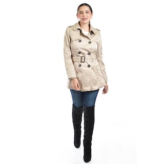 Foto 5 | Foto 5 | Gabardina De Doble Botonadura Roman Fashion /juvenil 6749 (beige) Beige