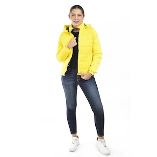 Foto 1 | Foto 1 | Chamarra Doble Vista Con Capucha Roman Fashion /juvenil 7235 (amarillo) Amarillo