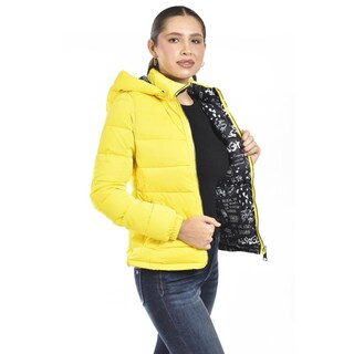 Foto 2 | Foto 2 | Chamarra Doble Vista Con Capucha Roman Fashion /juvenil 7235 (amarillo) Amarillo