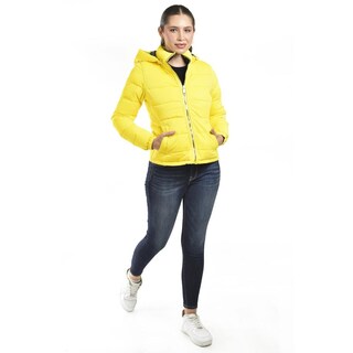Foto 4 | Foto 4 | Chamarra Doble Vista Con Capucha Roman Fashion /juvenil 7235 (amarillo) Amarillo