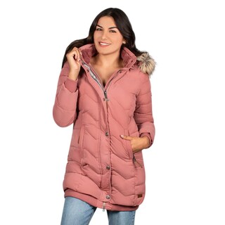 Foto 1 | Foto 1 | Chamarra Greenlander Larga Con Capucha Desmontable Para Mujer