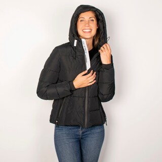 Foto 4 | Foto 4 | Chamarra Greenlander Capitonada Con Gorro Para Mujer