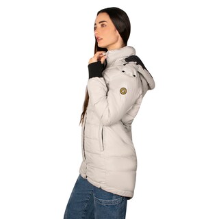 Foto 2 | Foto 2 | Chamarra Greenlander Capitonada Larga Con Capucha Para Mujer