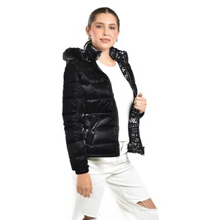 Foto 4 | Foto 4 | Chamarra Doble Vista Con Capucha Roman Fashion /juvenil 7235 (negro) Negro