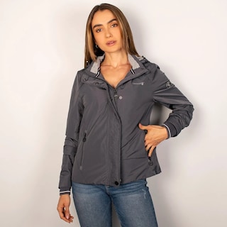 Foto 1 | Foto 1 | Chamarra Greenlander Impermeable Para Mujer Con Capucha Desmontable