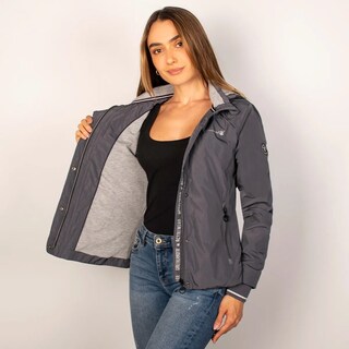 Foto 3 | Foto 3 | Chamarra Greenlander Impermeable Para Mujer Con Capucha Desmontable
