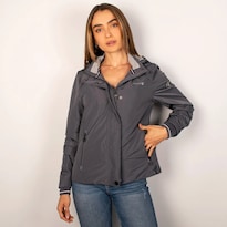 Chamarra Greenlander Impermeable Para Mujer Con Capucha Desmontable