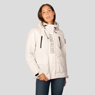 Foto 4 | Foto 4 | Chamarra Greenlander Para Mujer Chubasquera Rompevientos Con Gorro Fijo Y Cierres Waterproof