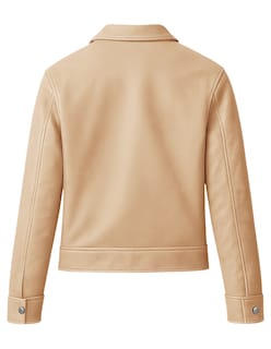 Foto 4 | Foto 4 | Chamarra Vinipiel Casual Para Mujer Abotonada