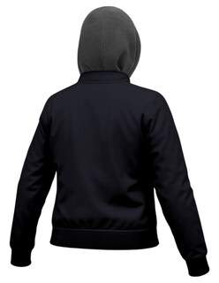 Foto 5 | Foto 5 | Chamarra Boomber Mujer Cuello Redondo Con Gorro