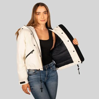 Foto 4 | Foto 4 | Chamarra Greenlander Para Mujer Bomber Con Capucha Fija