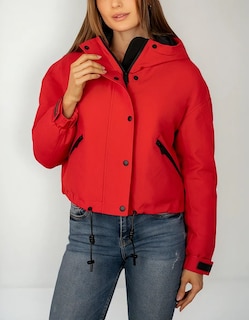Foto 1 | Foto 1 | Chamarra Greenlander Para Mujer Bomber Con Capucha Fija