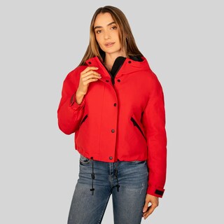 Foto 2 | Foto 2 | Chamarra Greenlander Para Mujer Bomber Con Capucha Fija