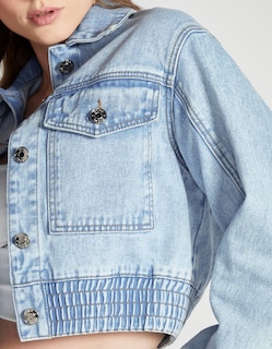 Foto 5 | Foto 5 | Chamarra Bomber Mezclilla Mujer 4194stme Seven Jeans