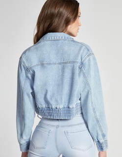 Foto 2 | Foto 2 | Chamarra Bomber Mezclilla Mujer 4194stme Seven Jeans