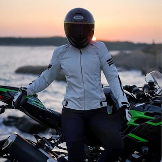 Foto 4 | Foto 4 | Chamarra Moto Para Mujer Impermeable Con Protecciones Desmontables Biker
